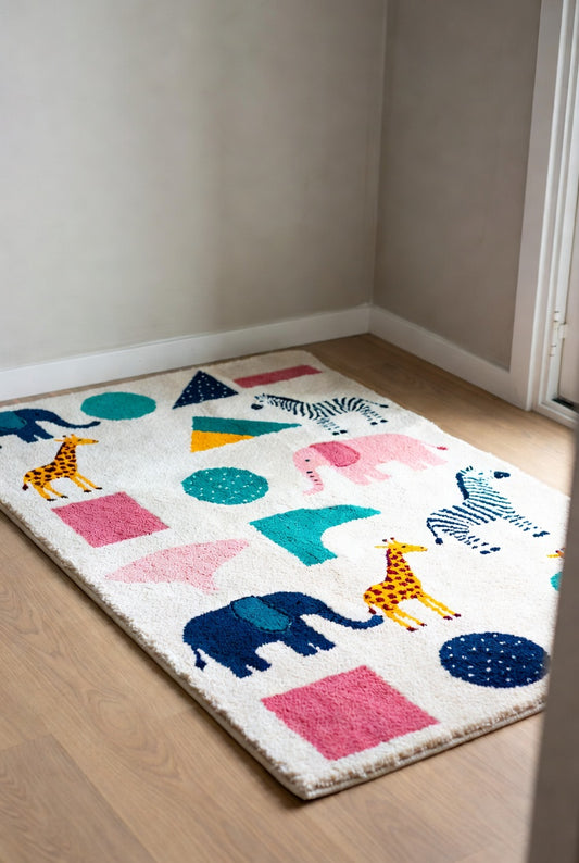 Soft Safe Kids Play Rug