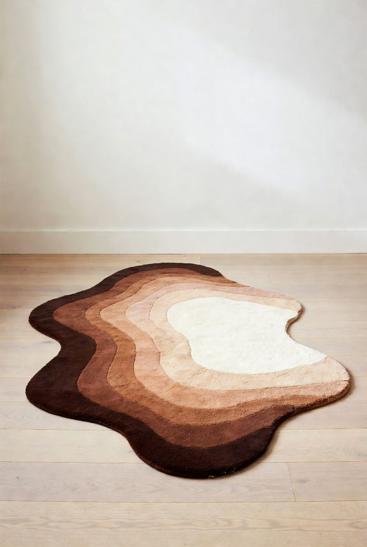 Unique Shape Statement Floor Rug
