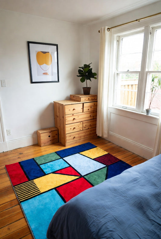 Colorful Kids Bedroom Carpet