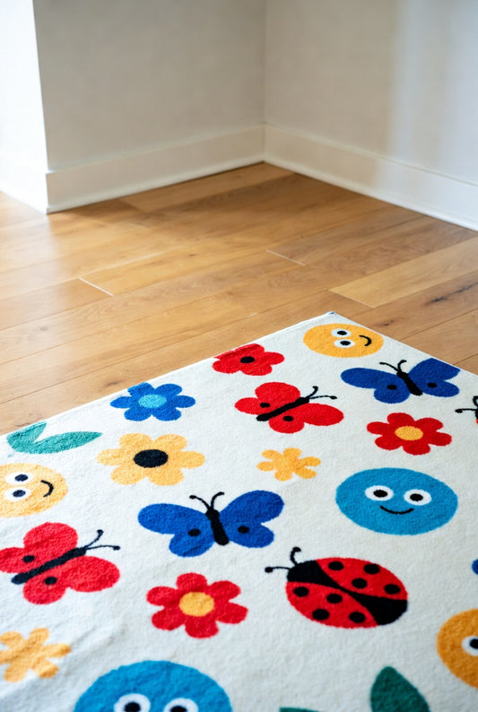 Playful Pattern Kids Carpet