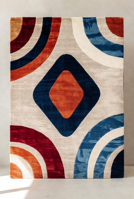 Contemporary Bold Pattern Rug