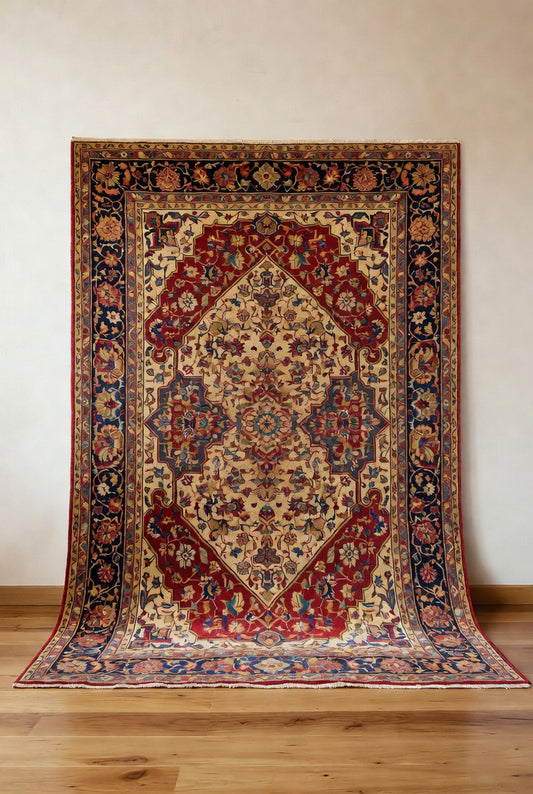 Ornate Hand Tufted Heritage Carpet