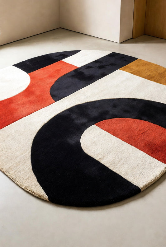 Eye Catching Modern Statement Carpet