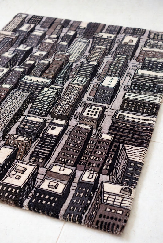 Urban Texture Hand Tufted Rug